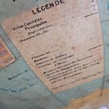 Globe world map