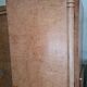 1940s burl wood wardrobe