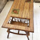 Rattan coffee table