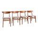Set of four “Monaco” 210 chairs by Farstrup, 1960s