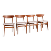 Set of four “Monaco” 210 chairs by Farstrup, 1960s