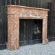 Napoleon III Louis XIV Style Fireplace In Red Rance Marble Circa 1880