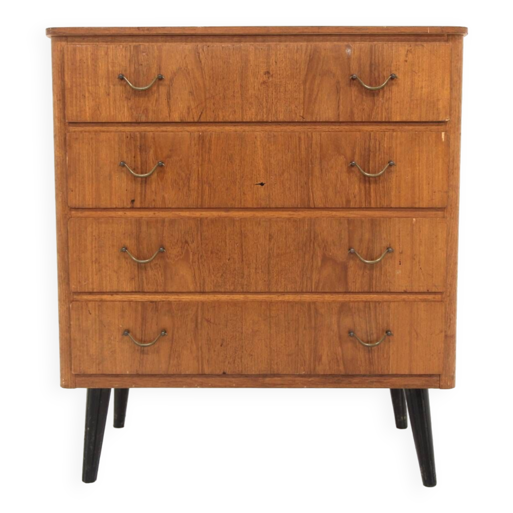 Scandinavian teak chest of drawers, Sweden, 1950
