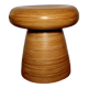 Bamboo mushroom stool, circa 1980