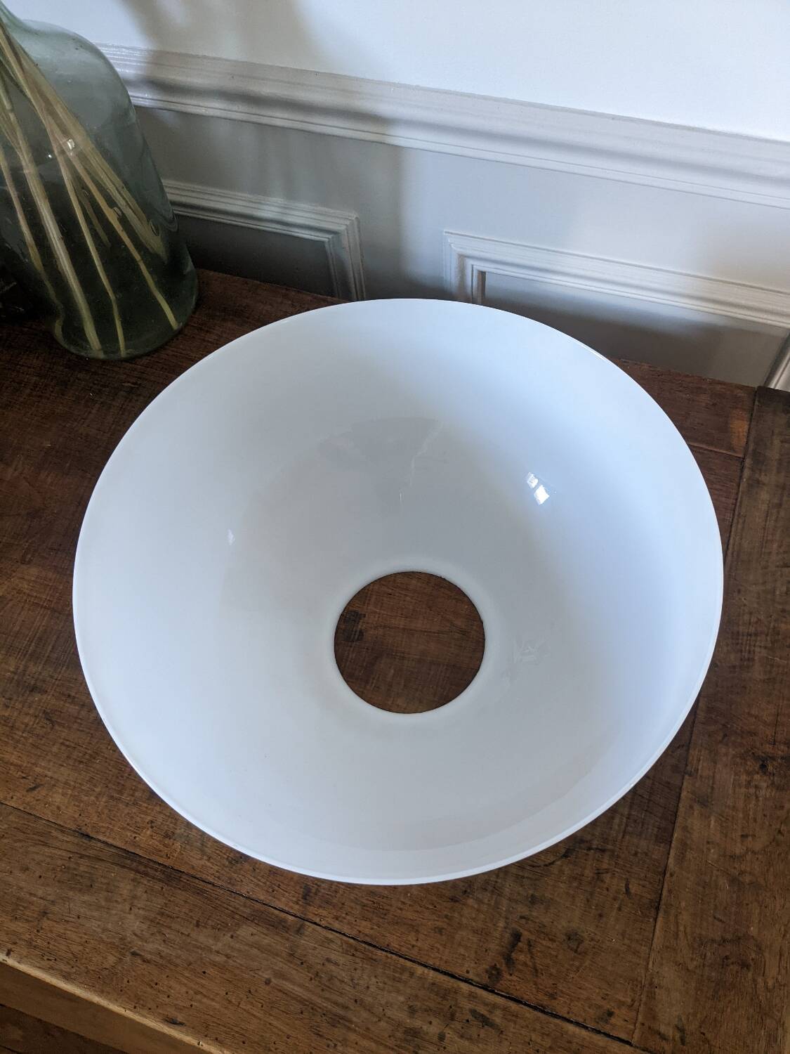 Suspension en opaline