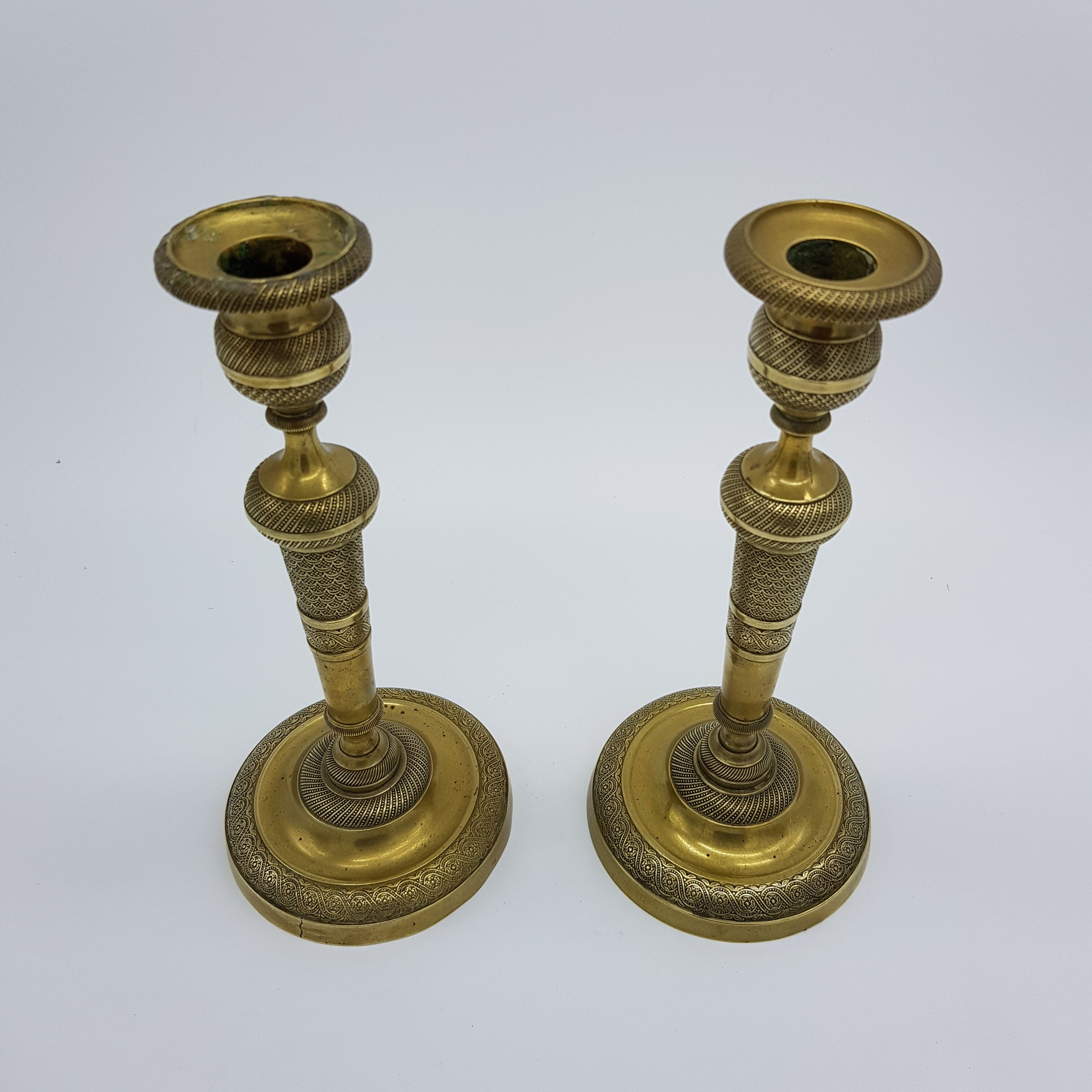 Pair of candlesticks empire