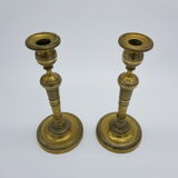 Pair of candlesticks empire