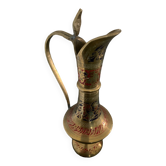 Brass pitcher vase