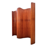 Large vintage wooden drum screen