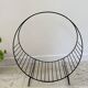 Magazine rack vintage log holder