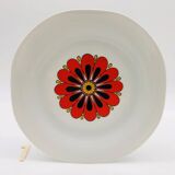 Massé Surget, design Jacques-André Souchet. 6 Dessert plates.