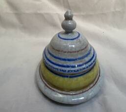 Henriot Quimper Brittany amphora vase 1940