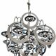 Suspension Spoutnik Space Age vintage