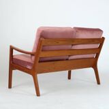 Danish Teak 2-Sitzer Sofa 'Senator' von Ole Wanscher für Cado