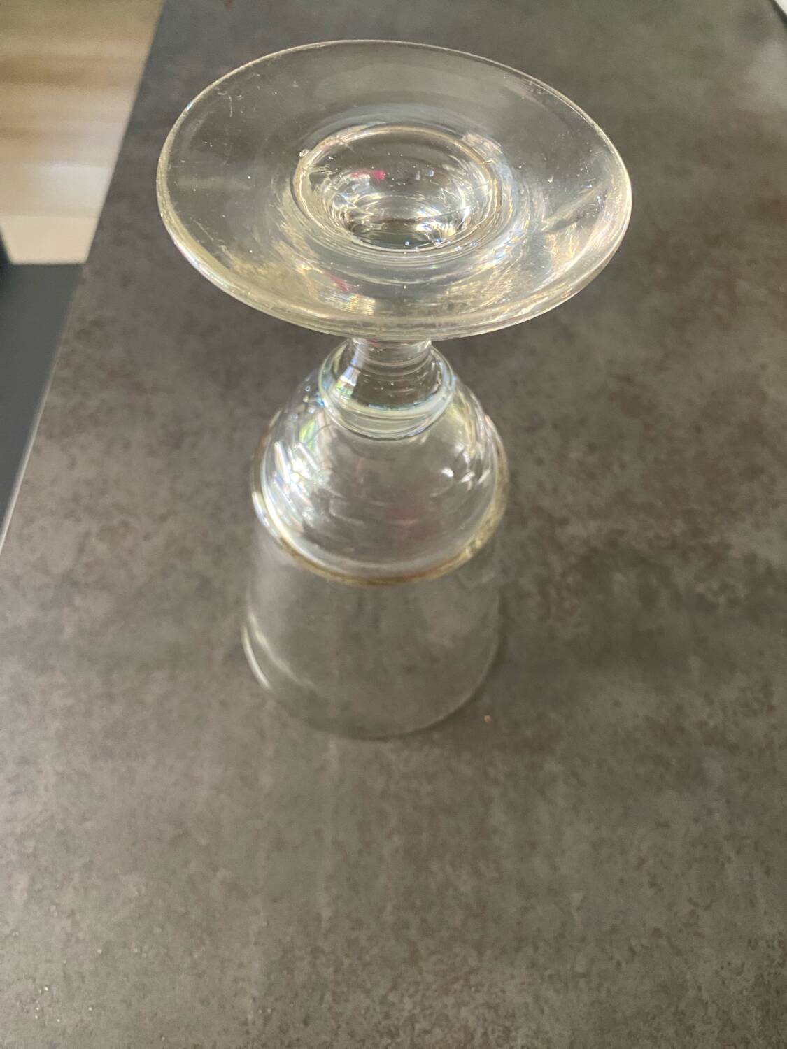 Ancien verre à absinthe verre soufflé XIXème