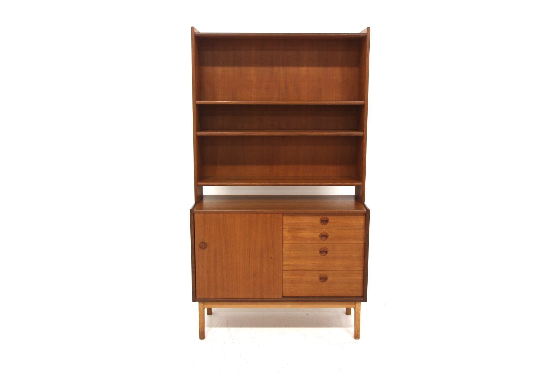 Scandinavian teak bookshelf, Sweden, 1960