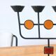 Erik hoglund four-candle chandelier. 1960s