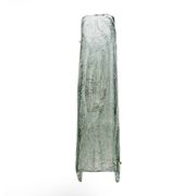 Pair of Mazzega-Style Aquamarine Murano Glass Sconces