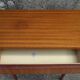 Pair of bedside tables feet spindles 70s