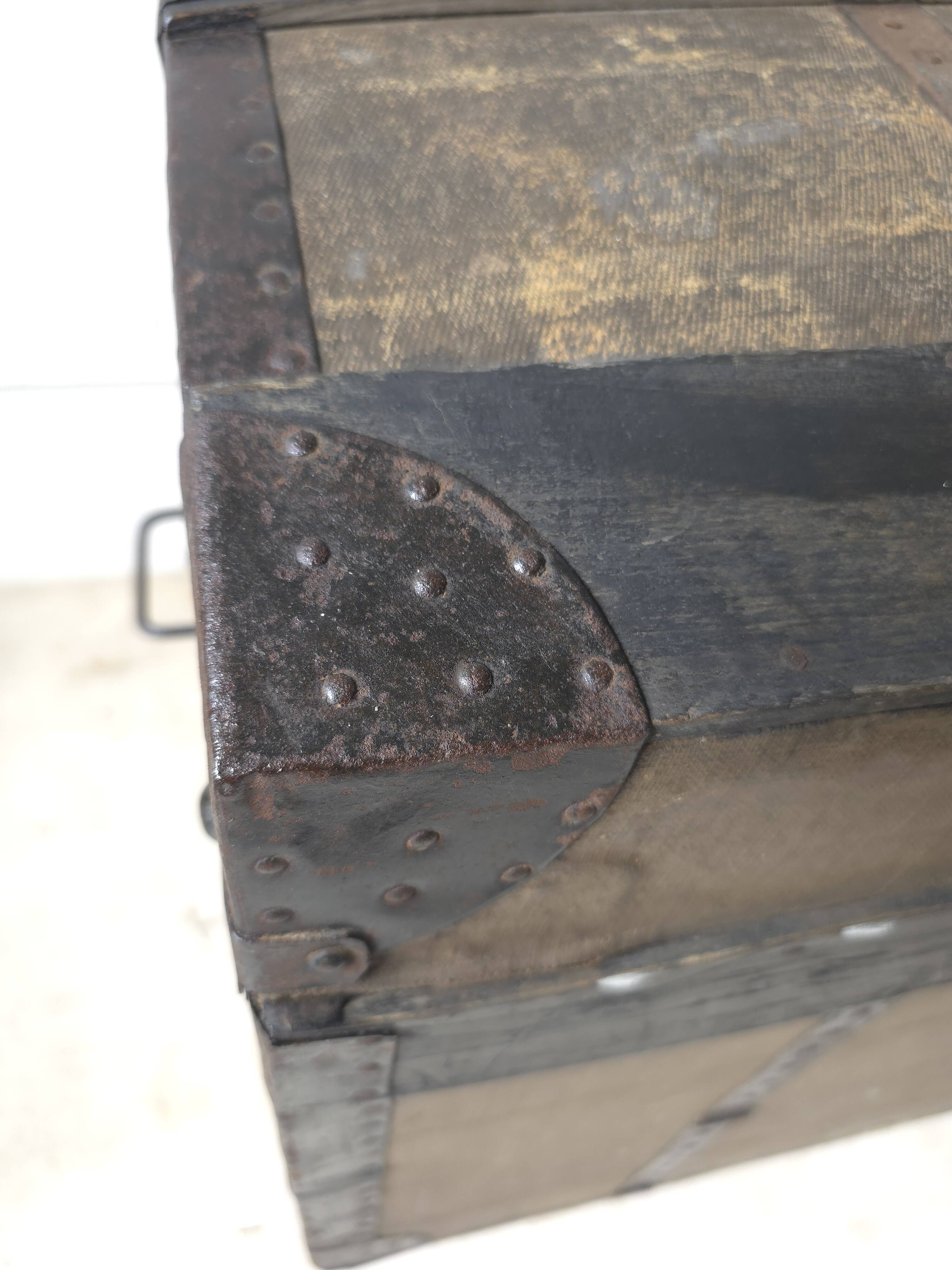 Antique wooden chest