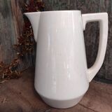 Vintage French white porcelain jug