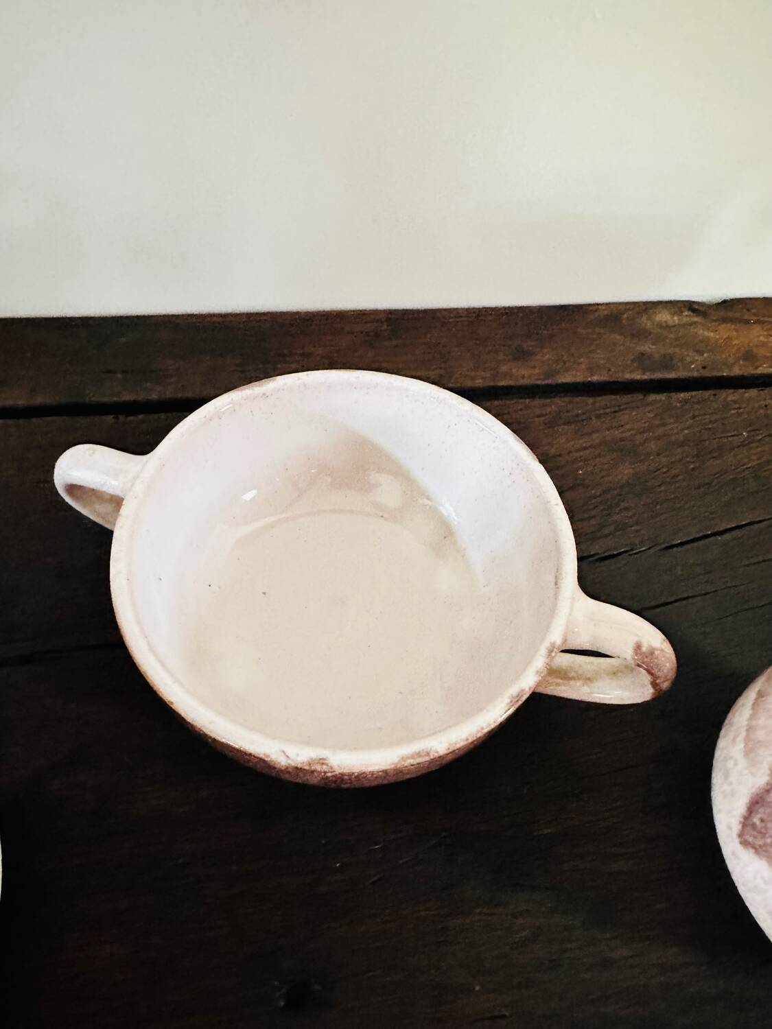 Vintage purple coffee set