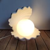 Ceramic shell lamp 1980