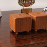 Scandinavian salt and pepper in teak