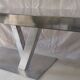 Aluminum coffee table