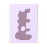 Purple vase