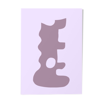 Purple vase