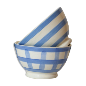 Pair of Ternana ceramic bowls