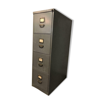 Vintage iron locker/ chest of drawers