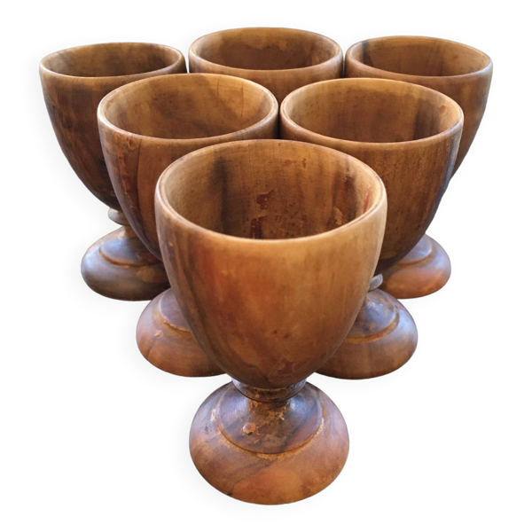 Lot 6 coquetiers en bois