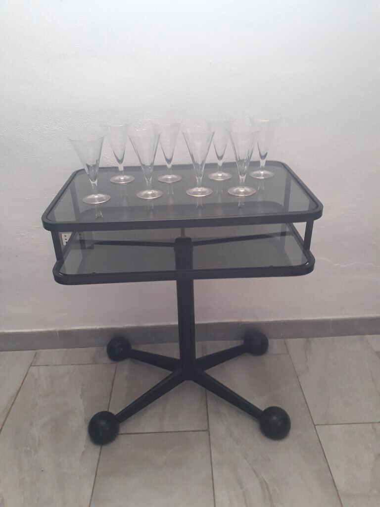 Verres champagne vintage Rogaska