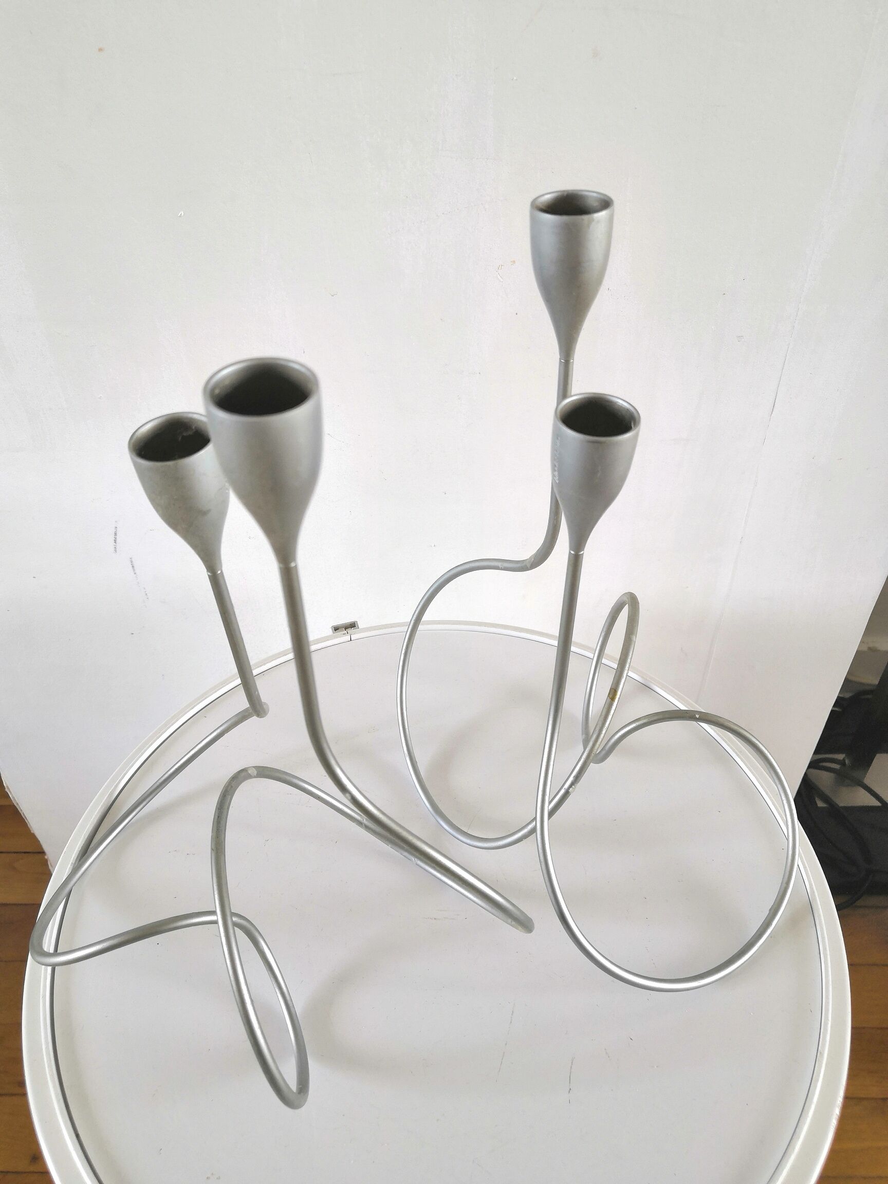Pair of Black & Blum design candle holders