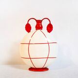 Monza 83 vase by Guido Androvitz for Società Italiana Ceramica Laveno, 1920s