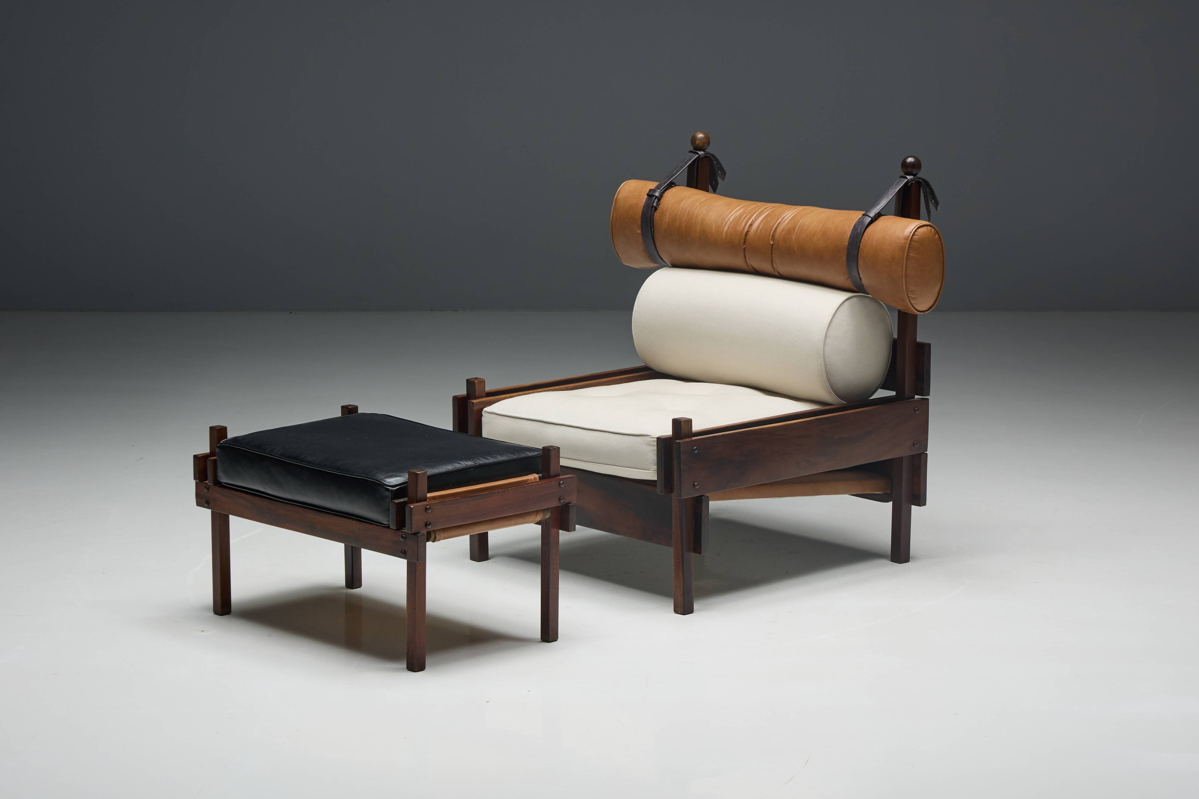 Fauteuil « Tonico » de Sergio Rodrigues, Brésil, 1965