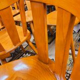 Set of 12 vintage bistro chairs