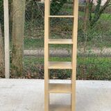 Scandinavian shelf 5 wooden cube compartments