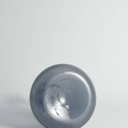 Scandinavian Modern Blue Glass Vase by Erik Höglund for Boda, Sweden 1960's