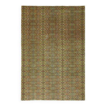 Turkish Wool Vintage Kayseri Rug 193 cm x 287 cm