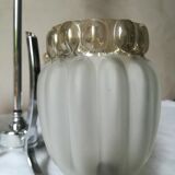3-arm chrome chandelier