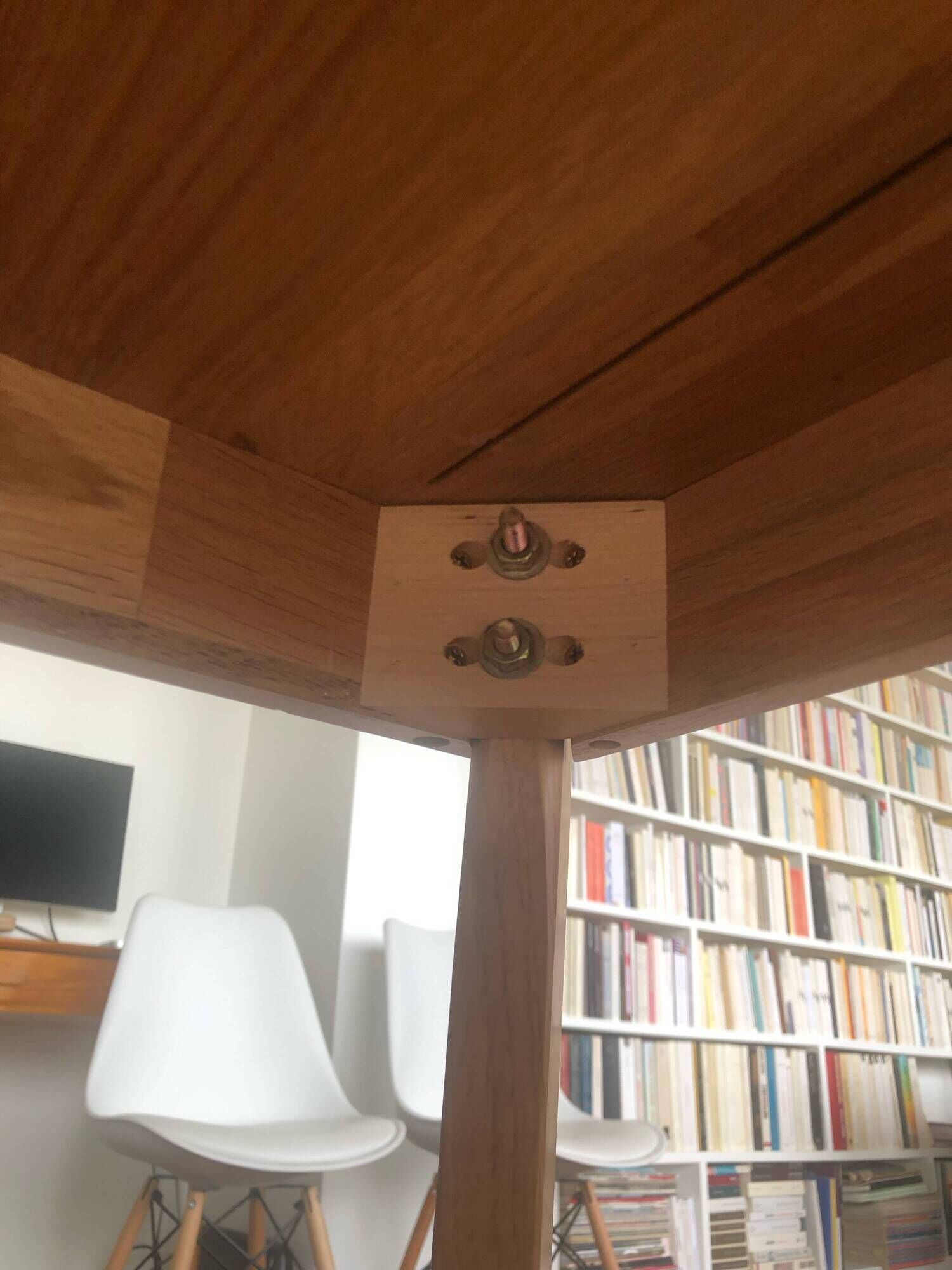 Dalmar table in solid oak, 160 x 80 cm
