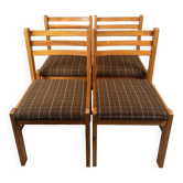4x vintage dining chairs