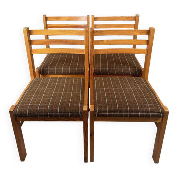 4x vintage dining chairs