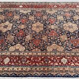 Tapis persan, ispahan en laine et soie