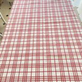 6/8 place setting tablecloth embroidered "laura ashley" 80's - Cotton - 165x145