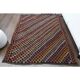 1970s vintage Turkish Oushak handmade wool cotton brown area rug 182x289