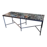 Modernist marble coffee table